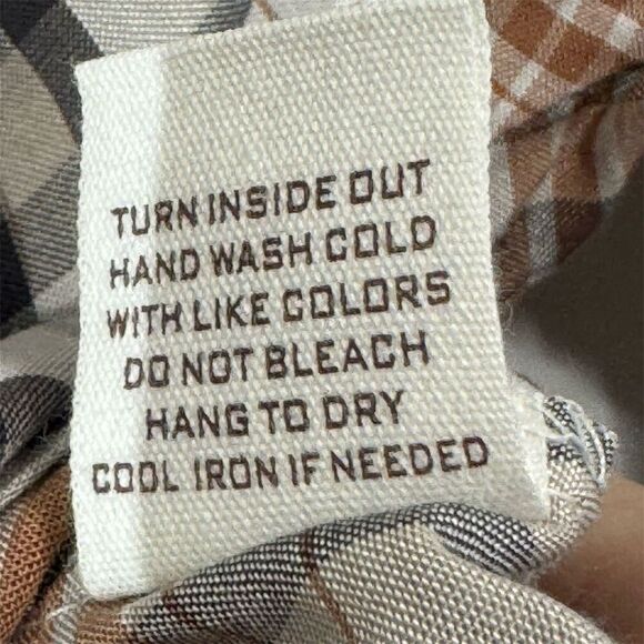 Blu Pepper Plaid Shirt Women’s Small NWT Fall Button V-Neck Pullover Cozy Cabin - Picture 8 of 8